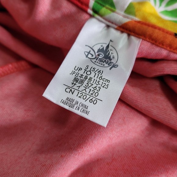 Disney mickey mouse watermelon hooded towel for kids size 5/6 beach pool bath - Picture 6 of 6